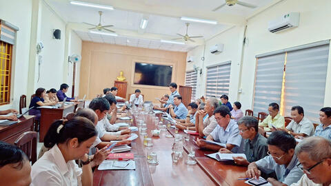 UBND XÃ HÒA HỘI TỔ CHỨC HỘI NGHỊ SƠ KẾT 9 THÁNG ĐẦU NĂM, TRIỂN KHAI NHIỆM VỤ QUÝ IV VÀ THÁNG 10 NĂM 2025