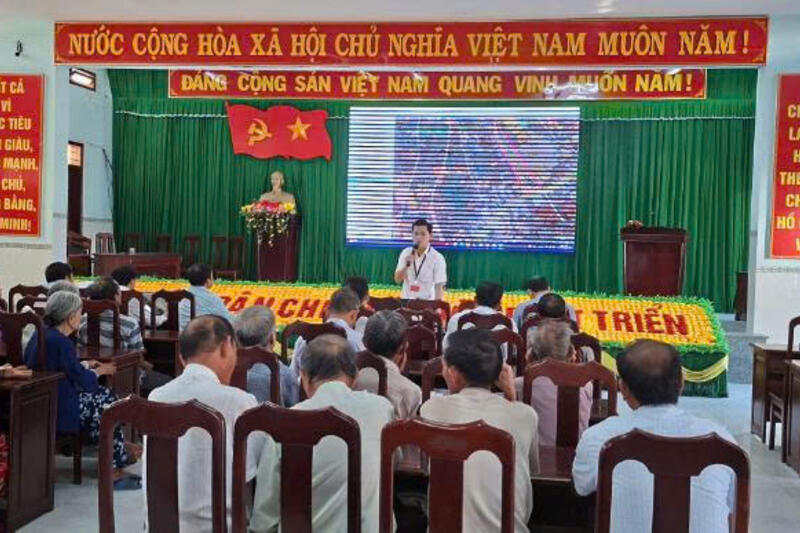 Công bố Quy hoạch tổng mặt bằng tỷ lệ 1/500 Khu tái định cư số 1 – Vĩnh Trường, xã Hòa Hội