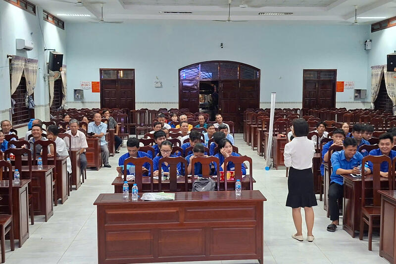 Công ty Delta Galil Việt Nam tổ chức Ngày hội việc làm tại xã Hòa Hội